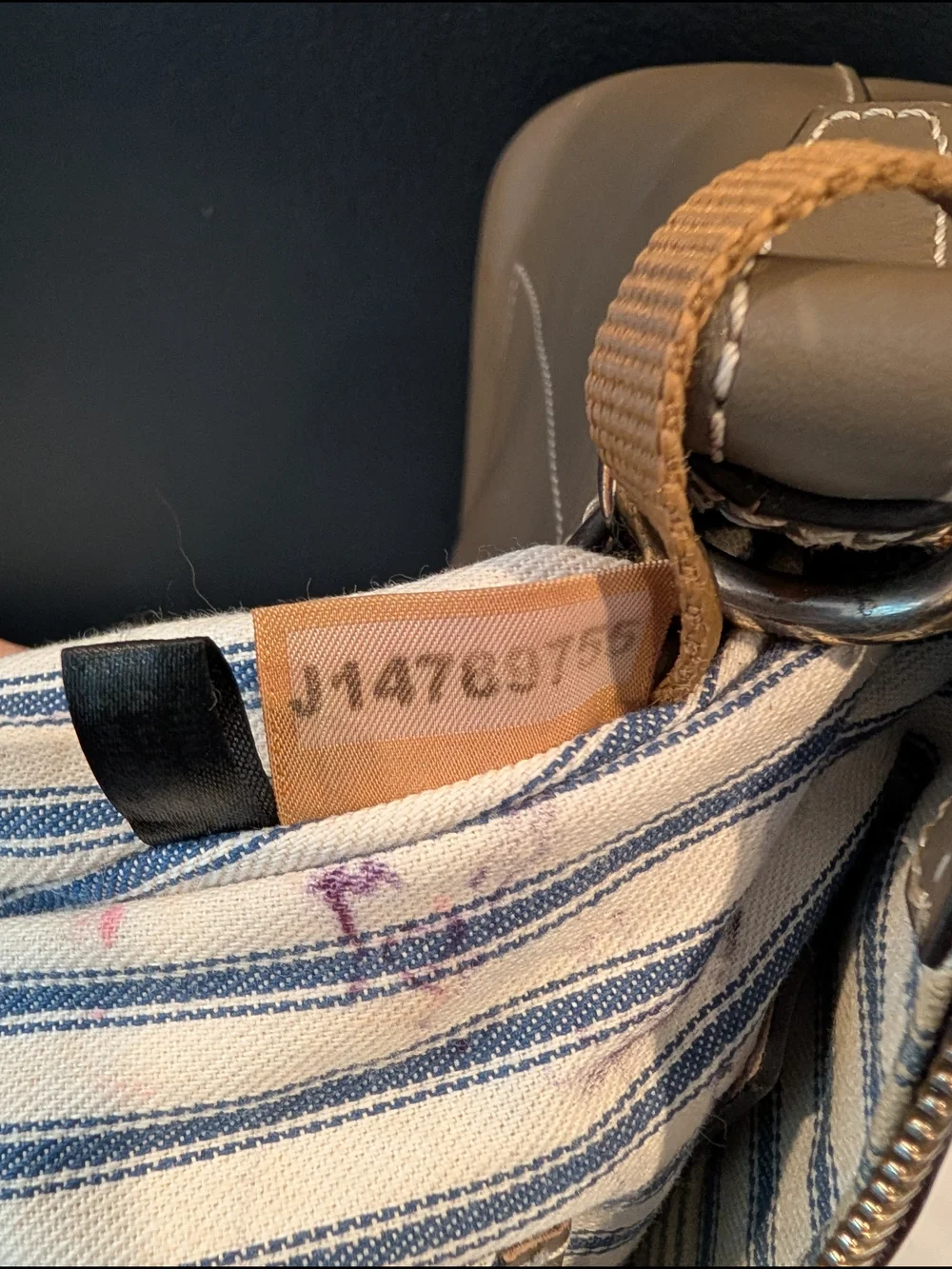 Dooney & Bourke Vintage Satchel Project Bag In Need of Rehabbing